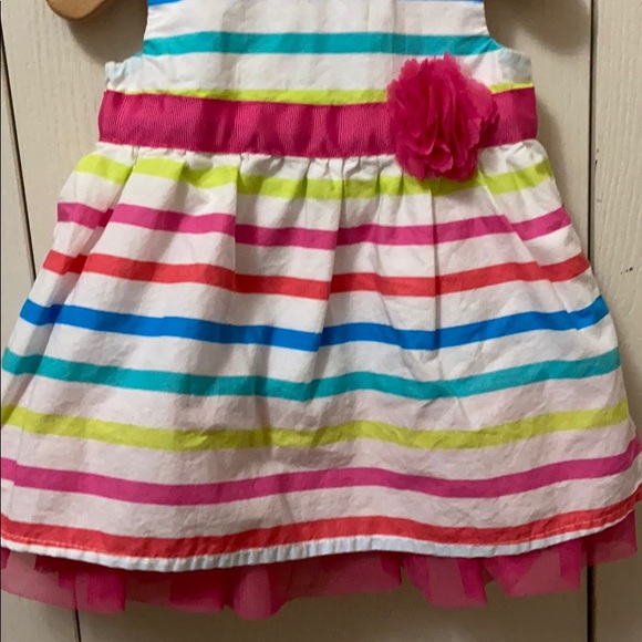 The Children’s Place Rainbow Striped Dress - Picture 3 of 6